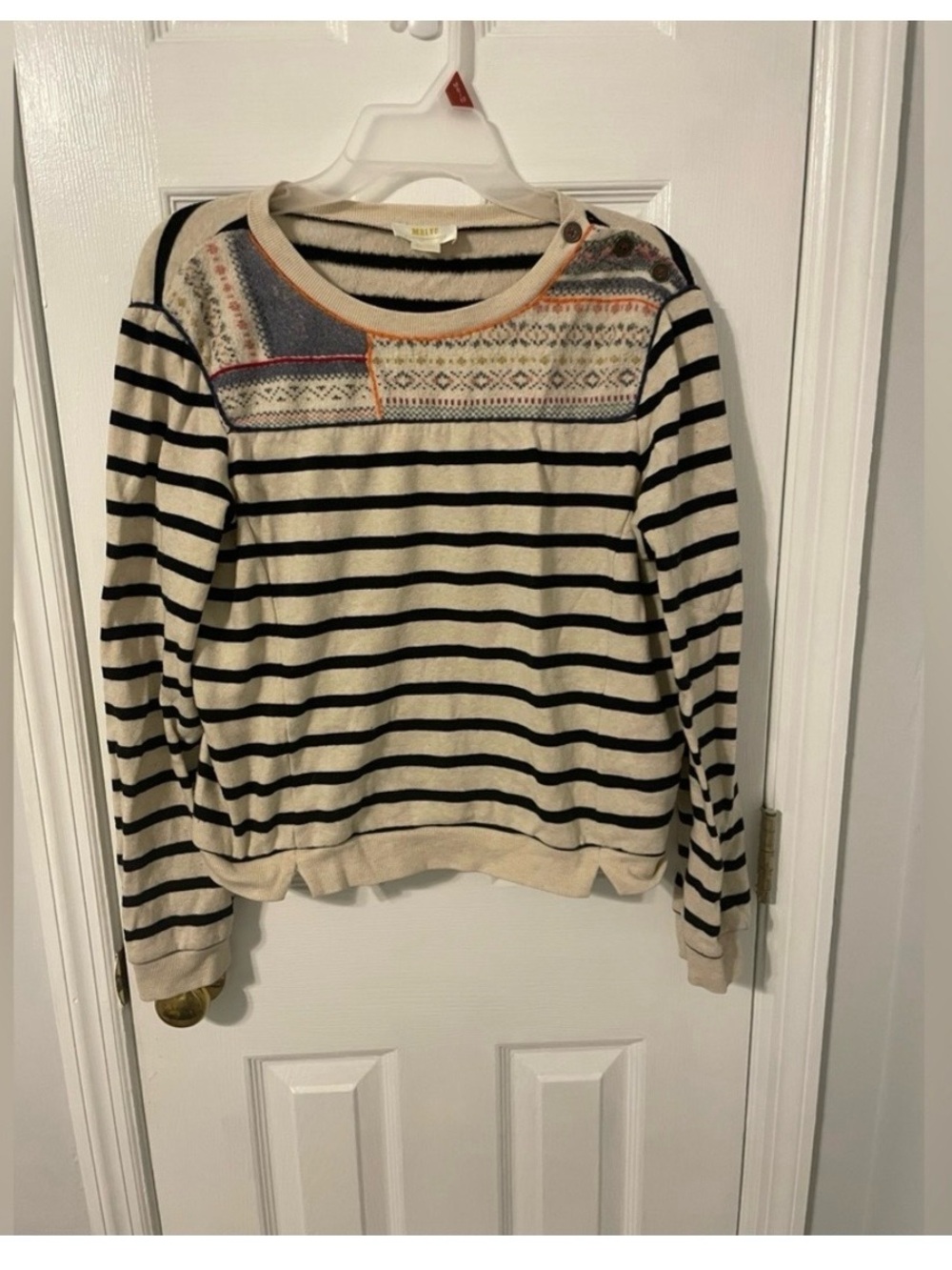 Maeve Anthropologie Striped Sweater